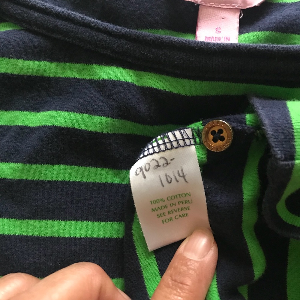 Lilly Pulitzer stripped top - Picture 5 of 5